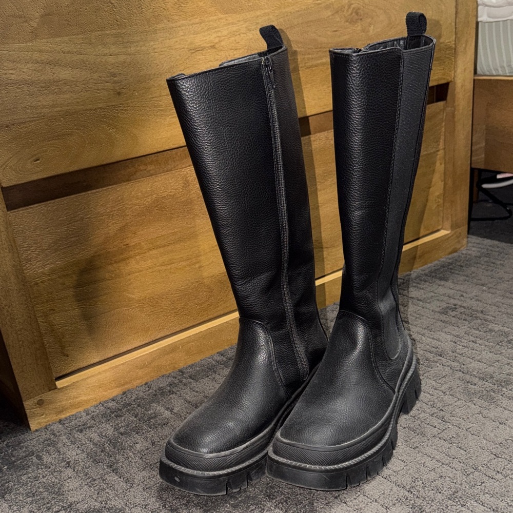 Target Black Chunky Boots